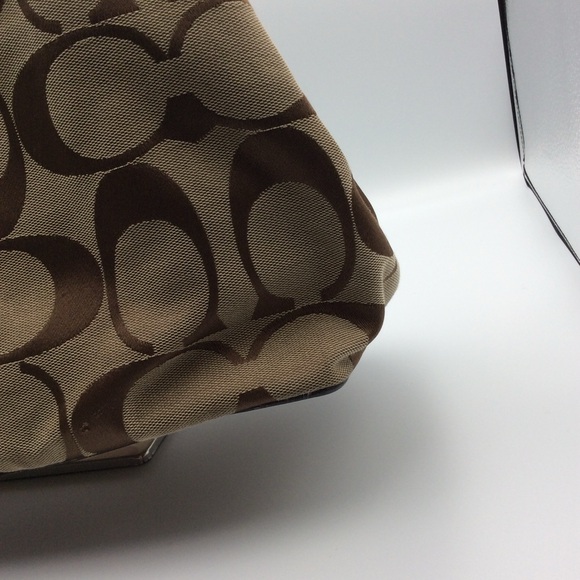 Coach Signature Stripe Tote (2011) - Picture 8 of 9